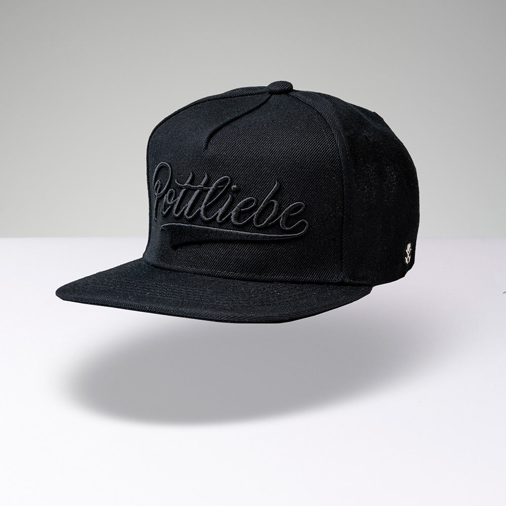 POTTLIEBE Snapback - Black Black