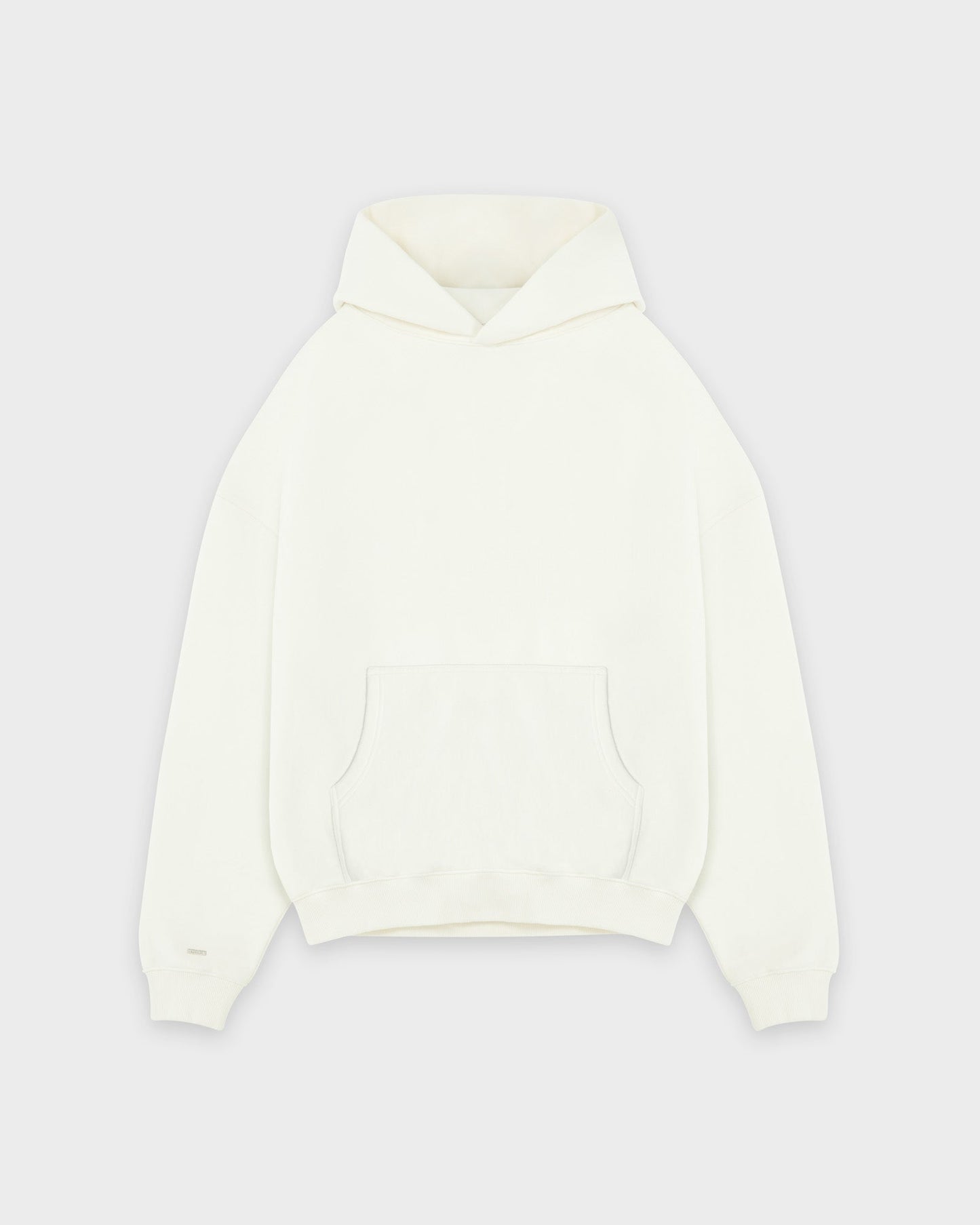 Heavy Off White Basic Hoodie