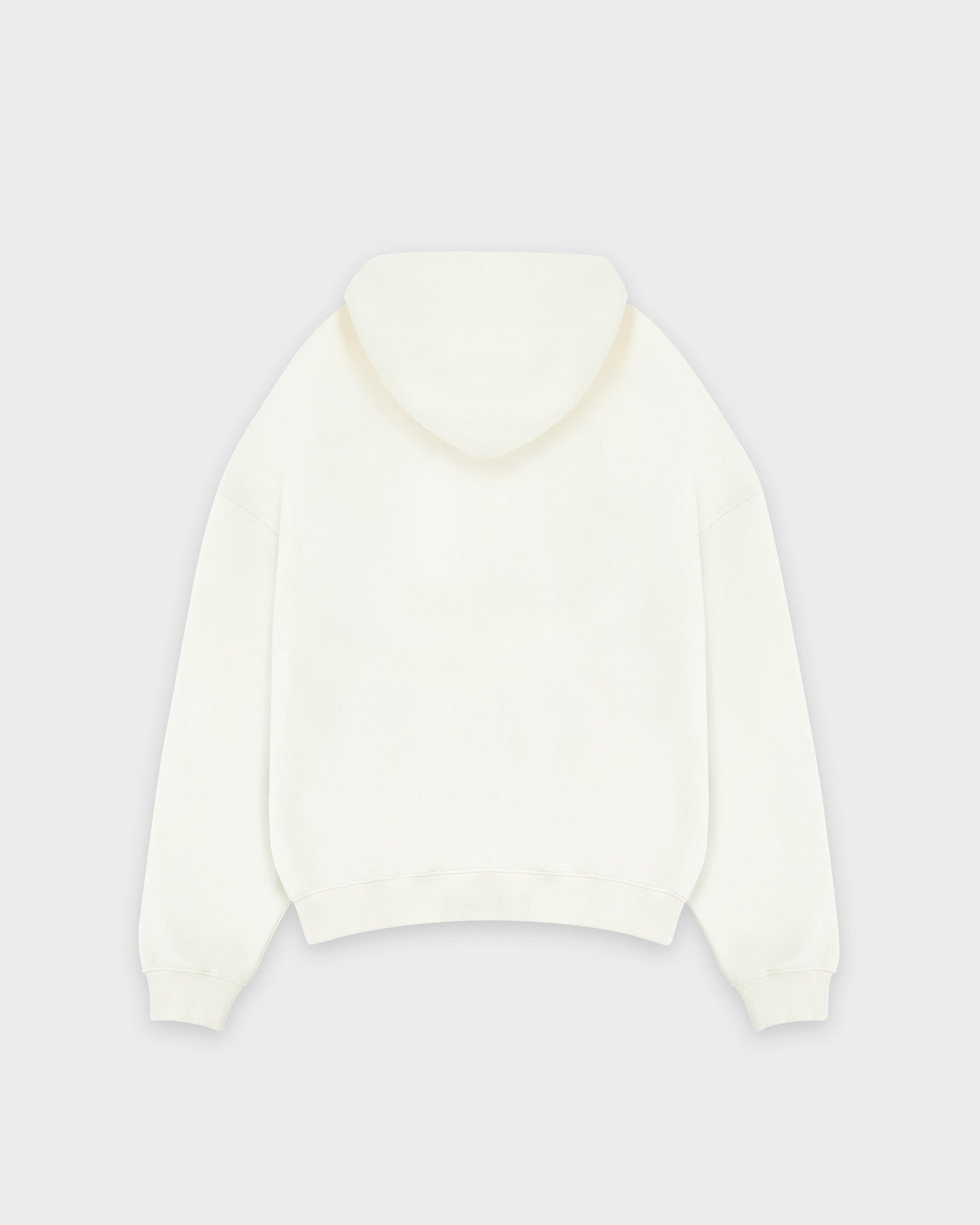 Heavy Off White Basic Hoodie