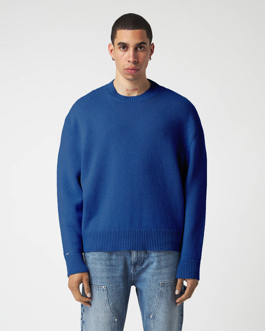 Royal Blue Knit Sweater