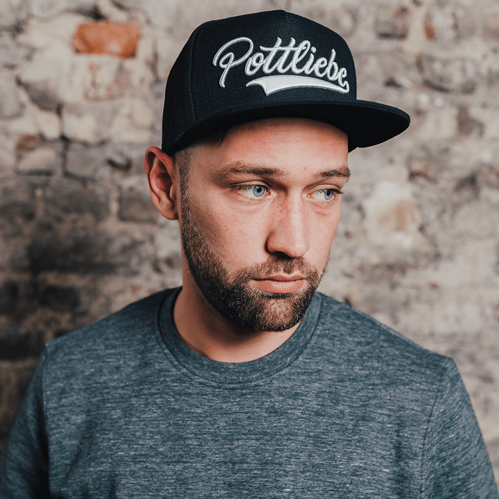 POTTLIEBE Snapback - Black White